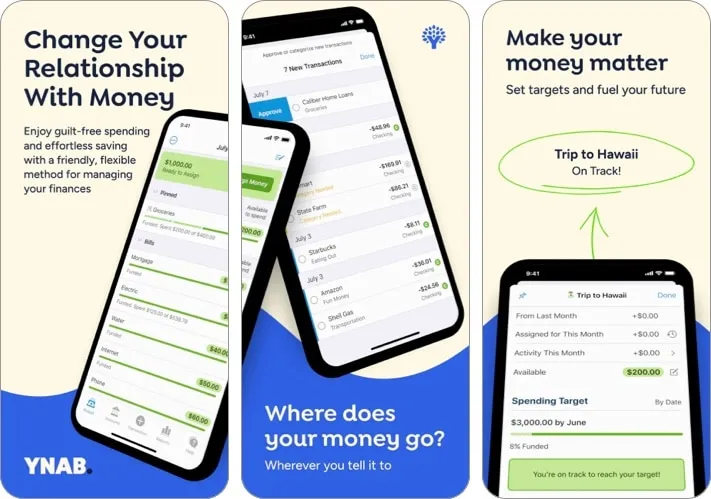 YNAB лучшее приложение для отслеживания расходов для iPhone и iPad