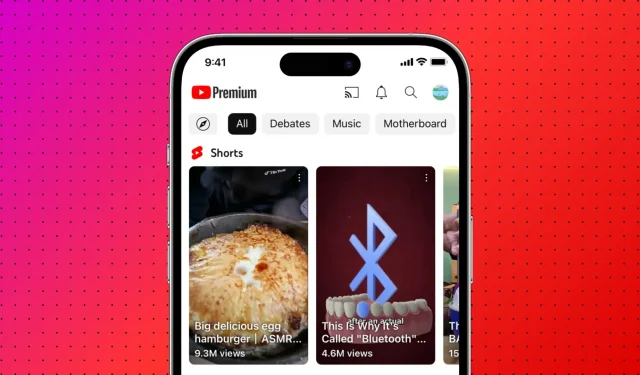 Cómo eliminar YouTube Shorts de tu feed