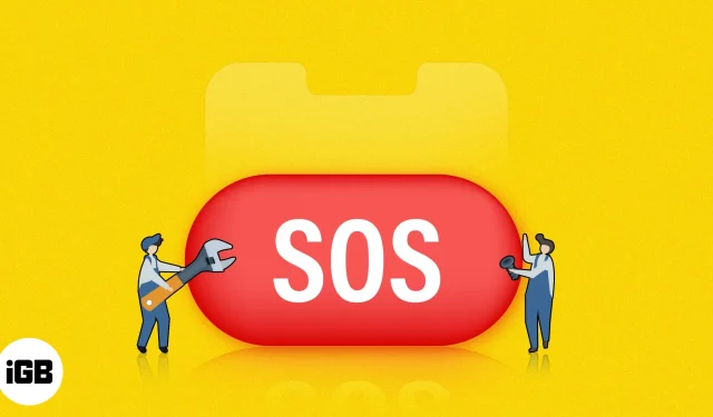 So beheben Sie das Problem „Nur SOS“ auf dem iPhone