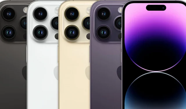 iPhone 15 Pro halli ja sinise värvivaliku saamiseks; sel aastal kuldset värvi pole