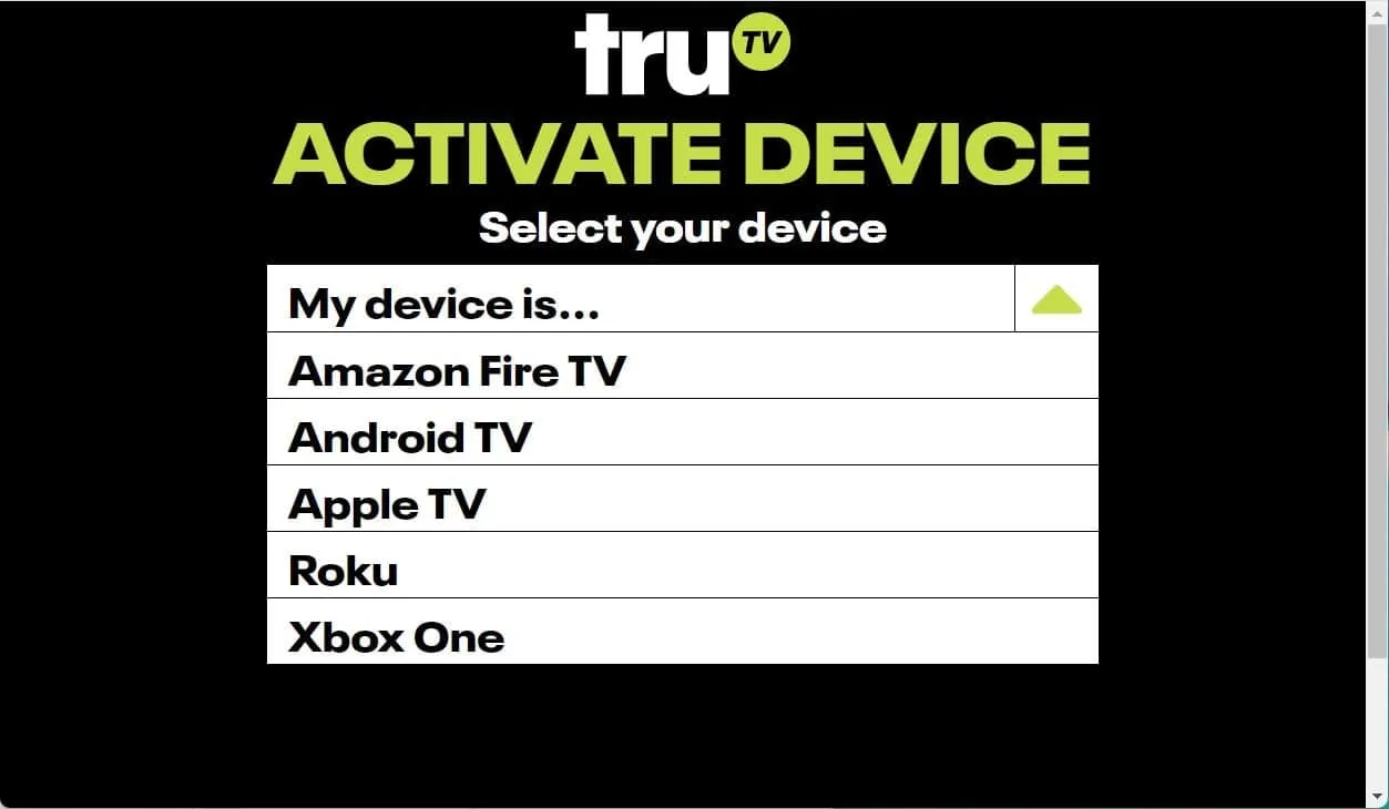 TruTV 활성화 방법: 다양한 장치에서 Tru TV 활성화 및 로그인