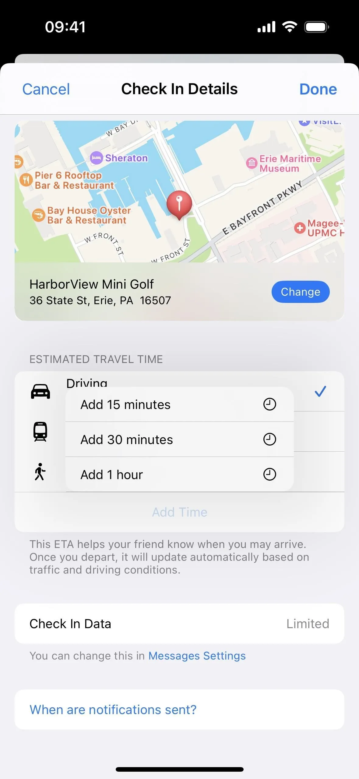 Use Your iPhone's New 'Check In' Feature to Let Contacts Know When You Arrive Safely at Your Destination Use Your iPhone's New 'Check In' Feature to Let Contacts Know When You Arrive Safely at Your Destination