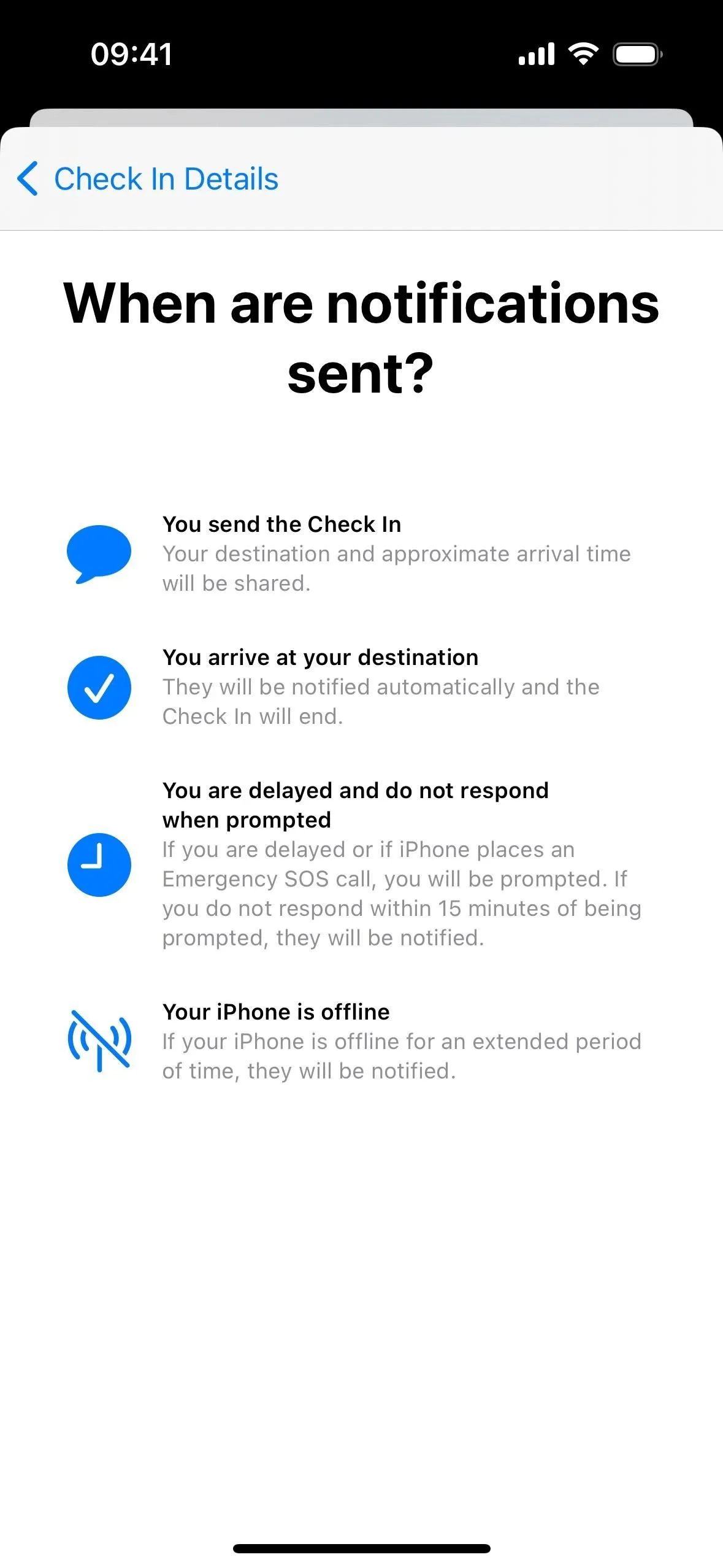 Use Your iPhone's New 'Check In' Feature to Let Contacts Know When You Arrive Safely at Your Destination Use Your iPhone's New 'Check In' Feature to Let Contacts Know When You Arrive Safely at Your Destination