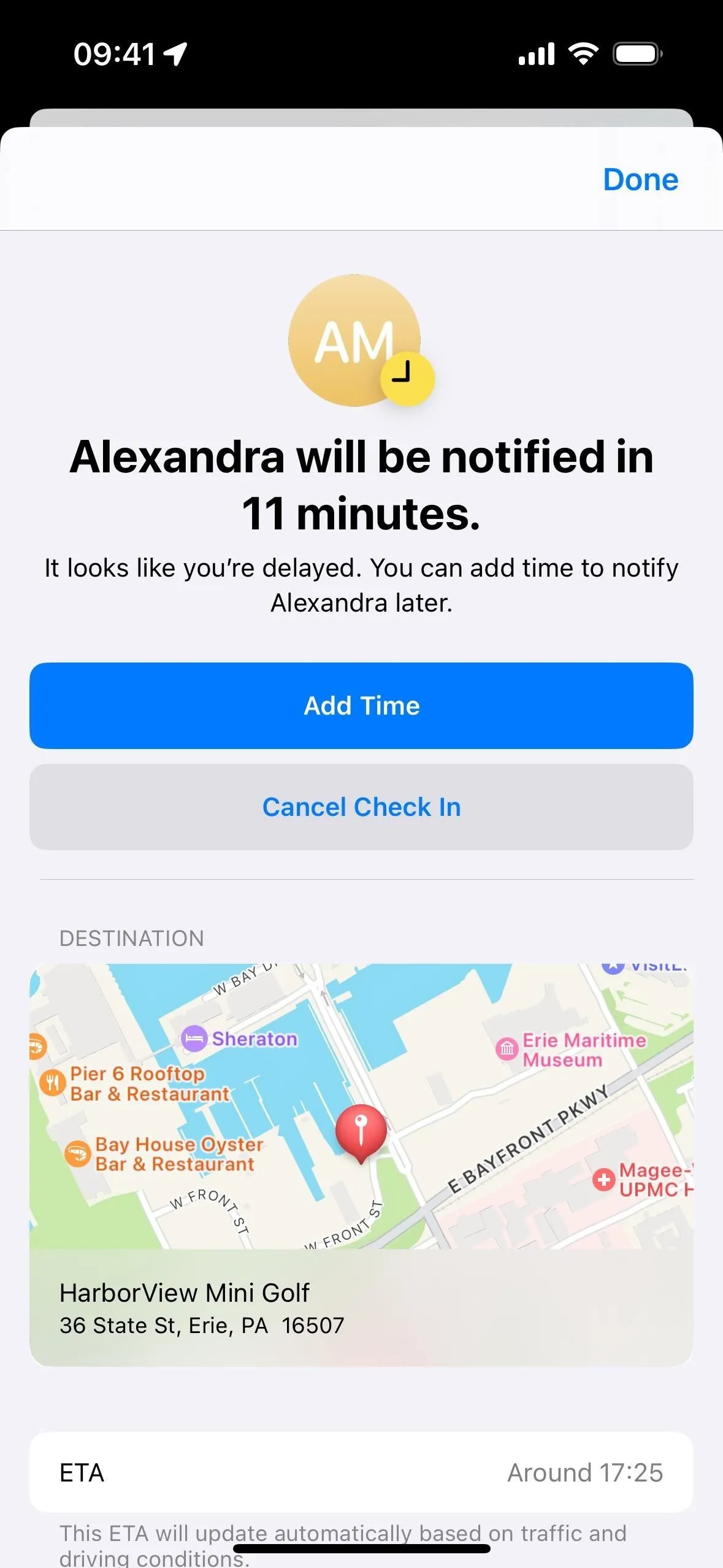 Use Your iPhone's New 'Check In' Feature to Let Contacts Know When You Arrive Safely at Your Destination Use Your iPhone's New 'Check In' Feature to Let Contacts Know When You Arrive Safely at Your Destination
