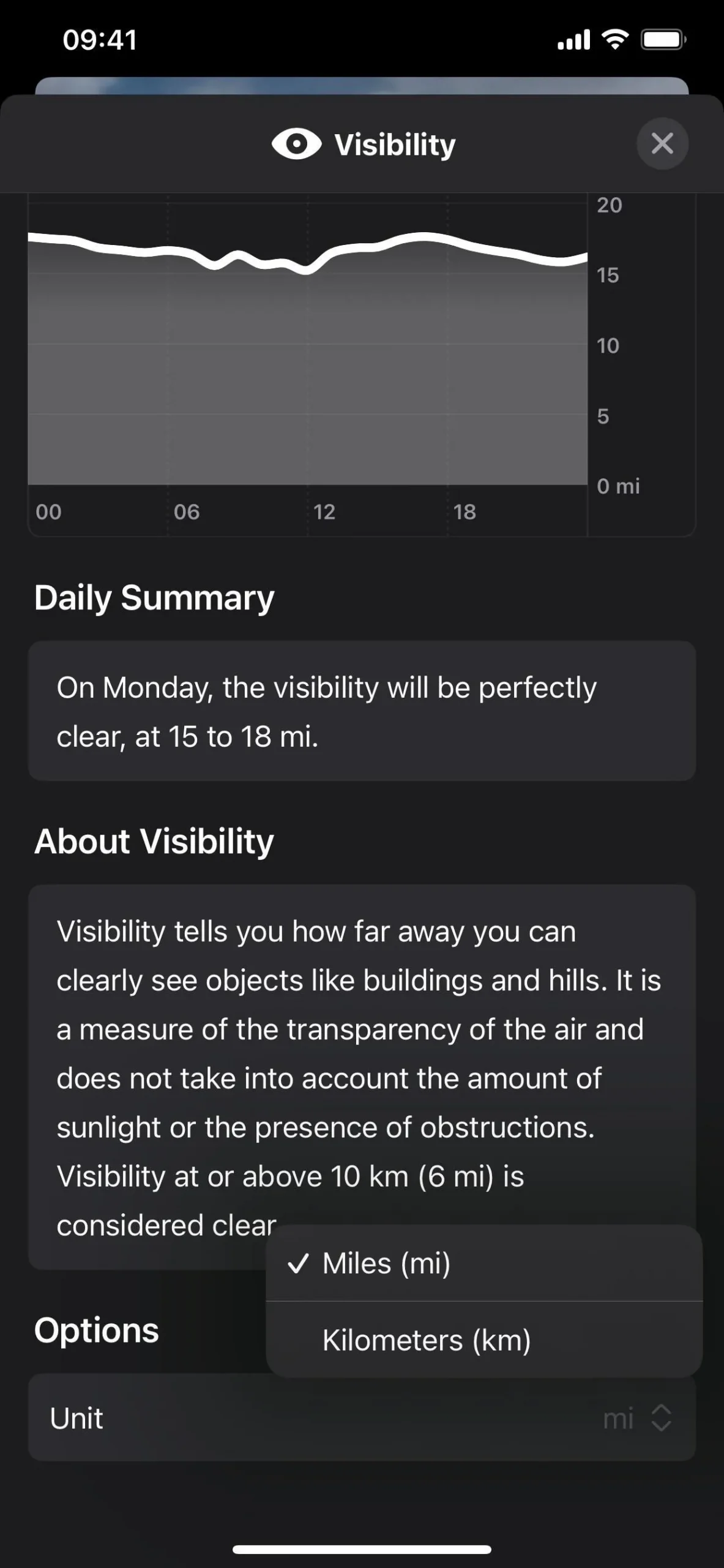 iPhonesi sääsovellus on saamassa valtavan päivityksen yli 12 uudella ominaisuudella