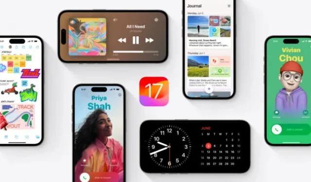 iOS 17 arrive sur les appareils pris en charge le 18 septembre