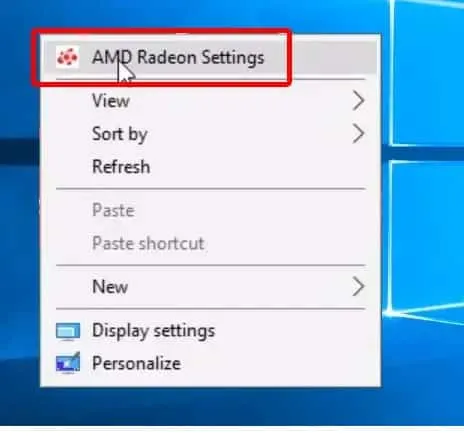 AMD Radeon Settings