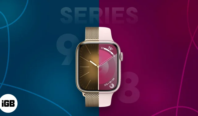 Apple Watch 9 vs. Apple Watch 8: kas peaksite uuendama?