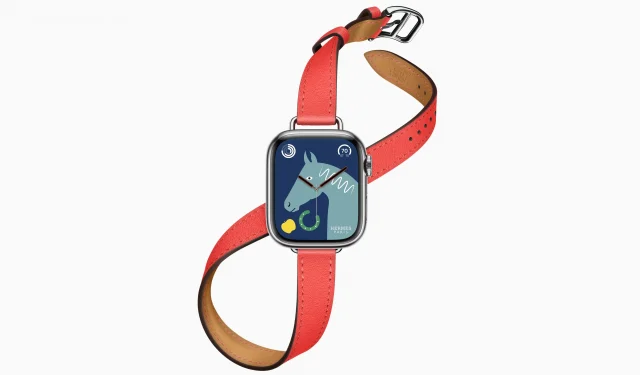 Apple은 Apple Watch Series 9의 가죽 밴드를 중단할 수 있습니다.