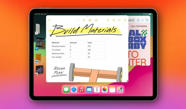 Gurman: iPadOS 17은 iOS 17과 함께 10월이 아닌 9월에 출시될 예정입니다