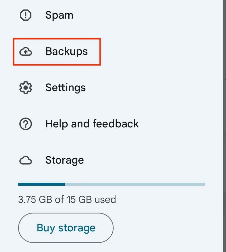 Backups