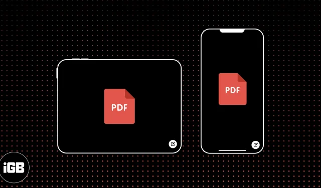 Nejlepší editory PDF pro iPhone a iPad v roce 2023