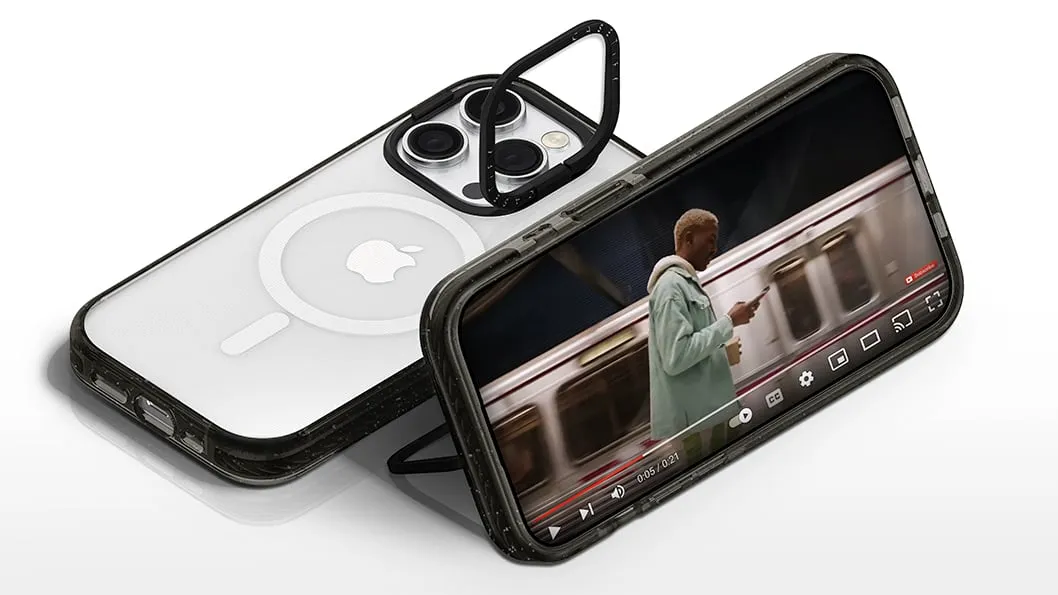 Чехол-подставка с ударным кольцом Casetify для iPhone 15