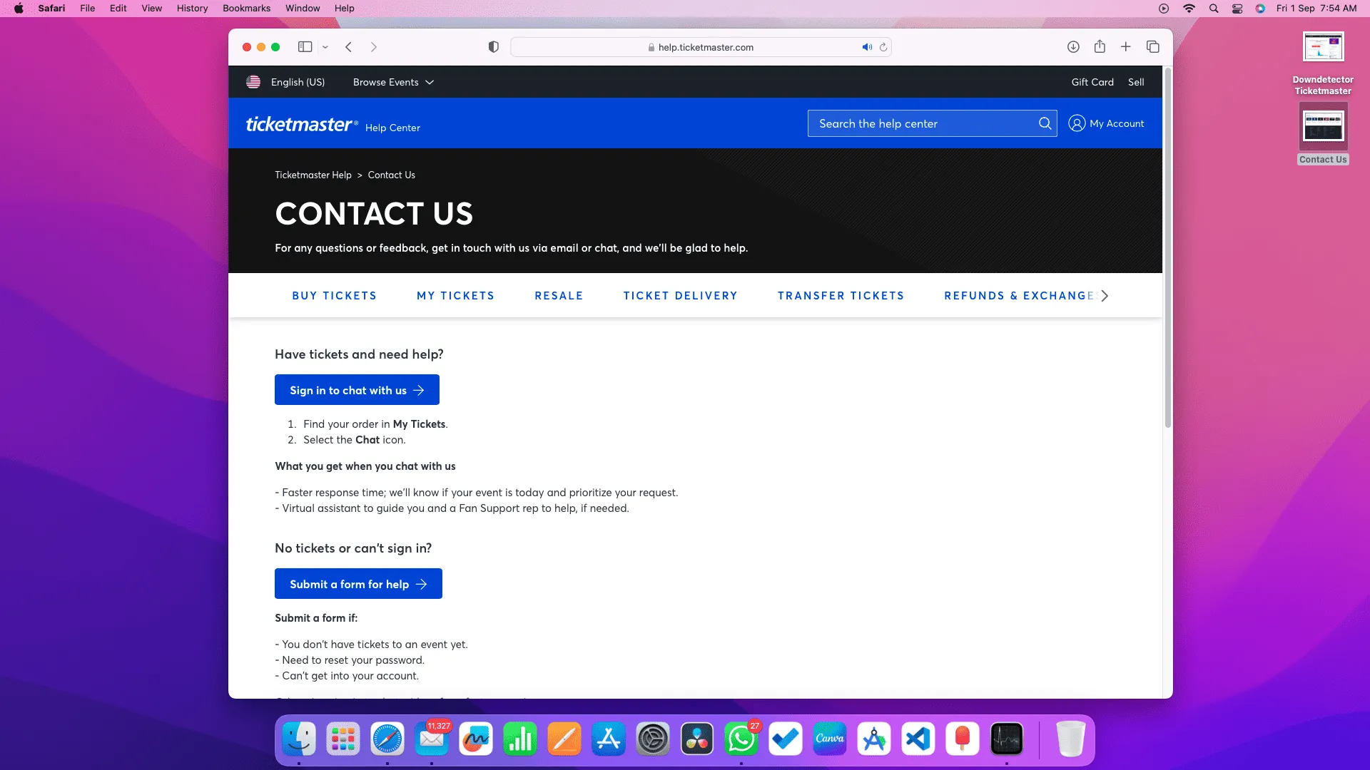 Contact Ticketmaster Support Team Contact Ticketmaster Support Team