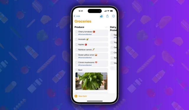 Jak tworzyć inteligentne listy zakupów w Przypomnieniach na iPhonie