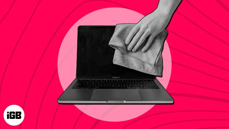 How to clean your MacBook screen
