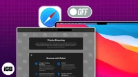 Sådan deaktiveres Safari privat browsing på Mac
