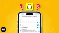 Sådan downloader du Snapchat-data på iPhone og Mac i 2023