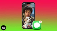 Comment enregistrer et envoyer un message vidéo dans FaceTime dans iOS 17 sur iPhone