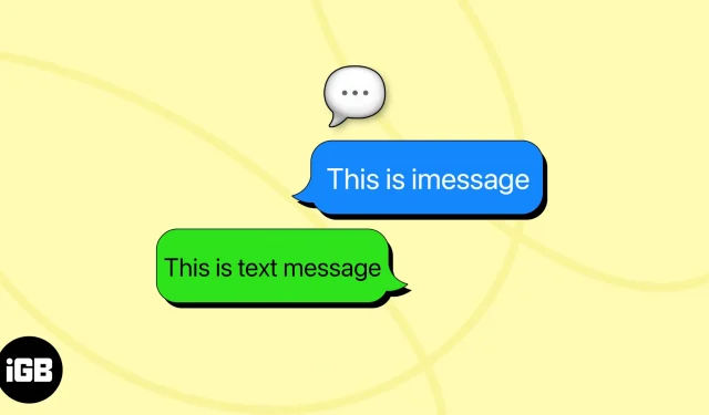 Hur man skickar textmeddelanden (SMS) istället för iMessage på iPhone