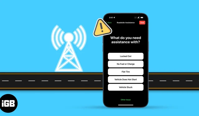 So nutzen Sie die Pannenhilfe per Satellit auf dem iPhone 15 und 14
