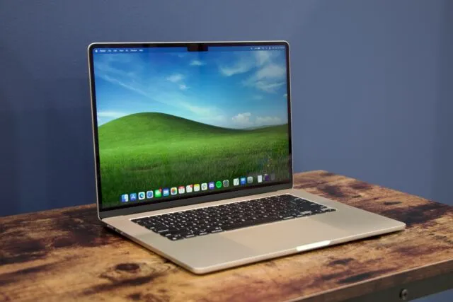 Apple's 15-inch MacBook Air.