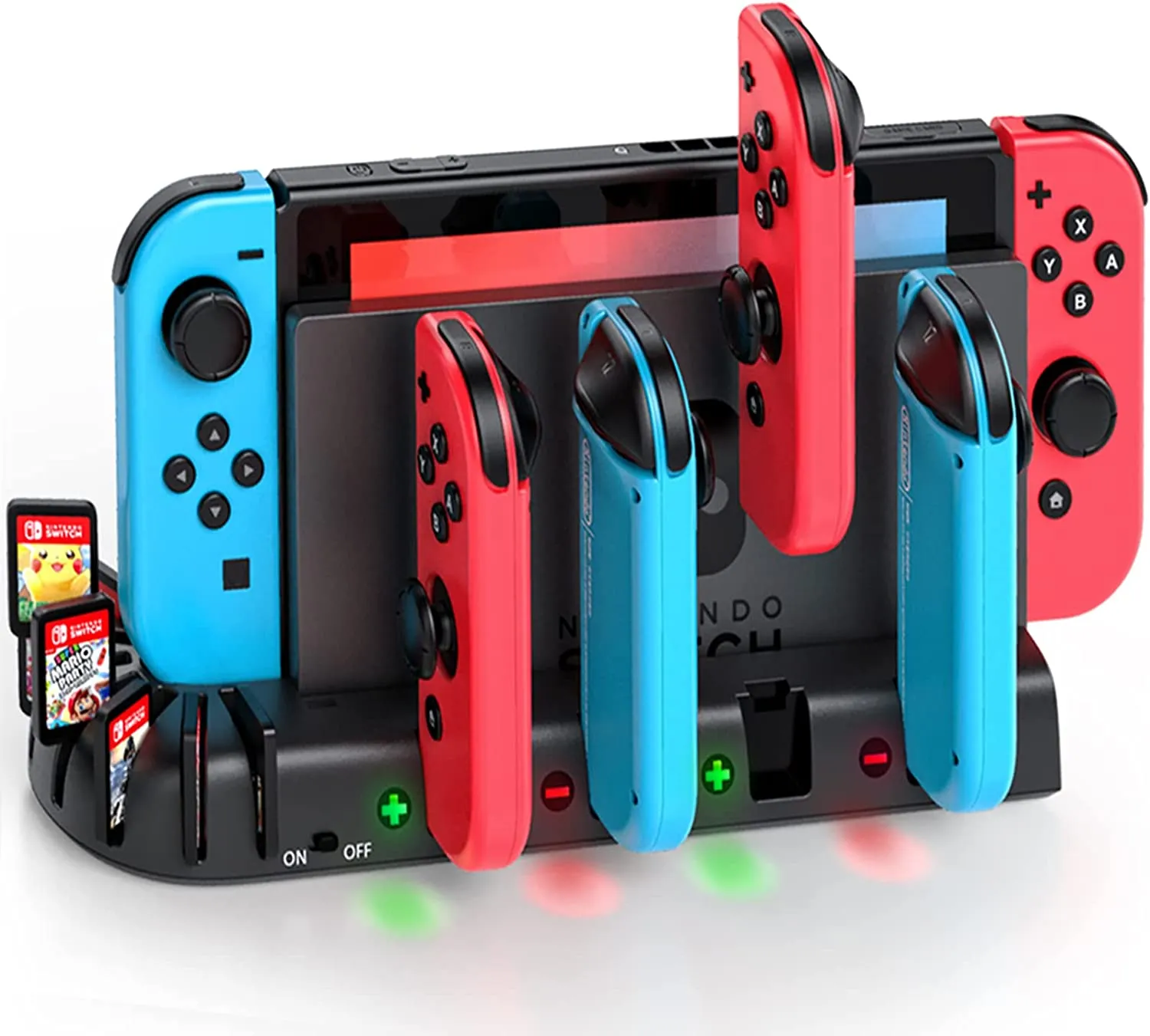 KDD Nintendo Switch įkrovimo stotelė.