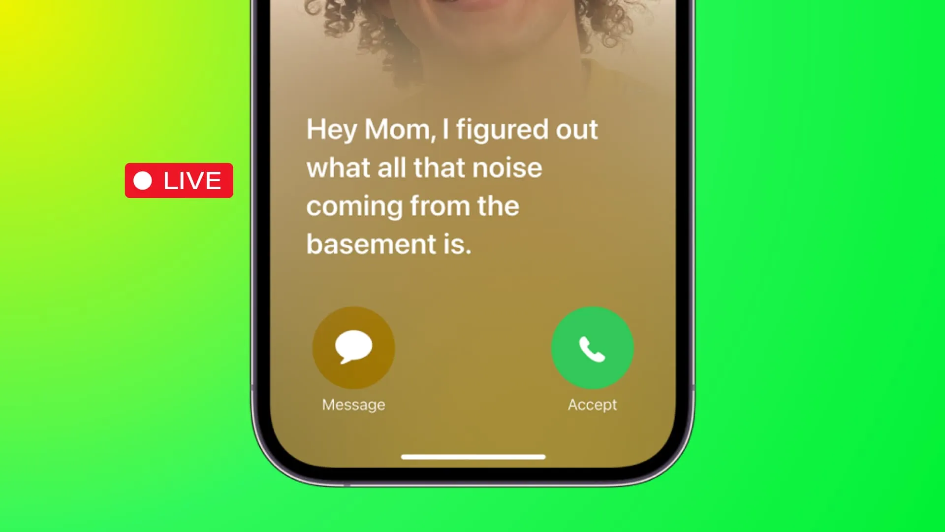 Live Voicemail on iPhone