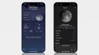 How to see the moon calendar on iPhone,...