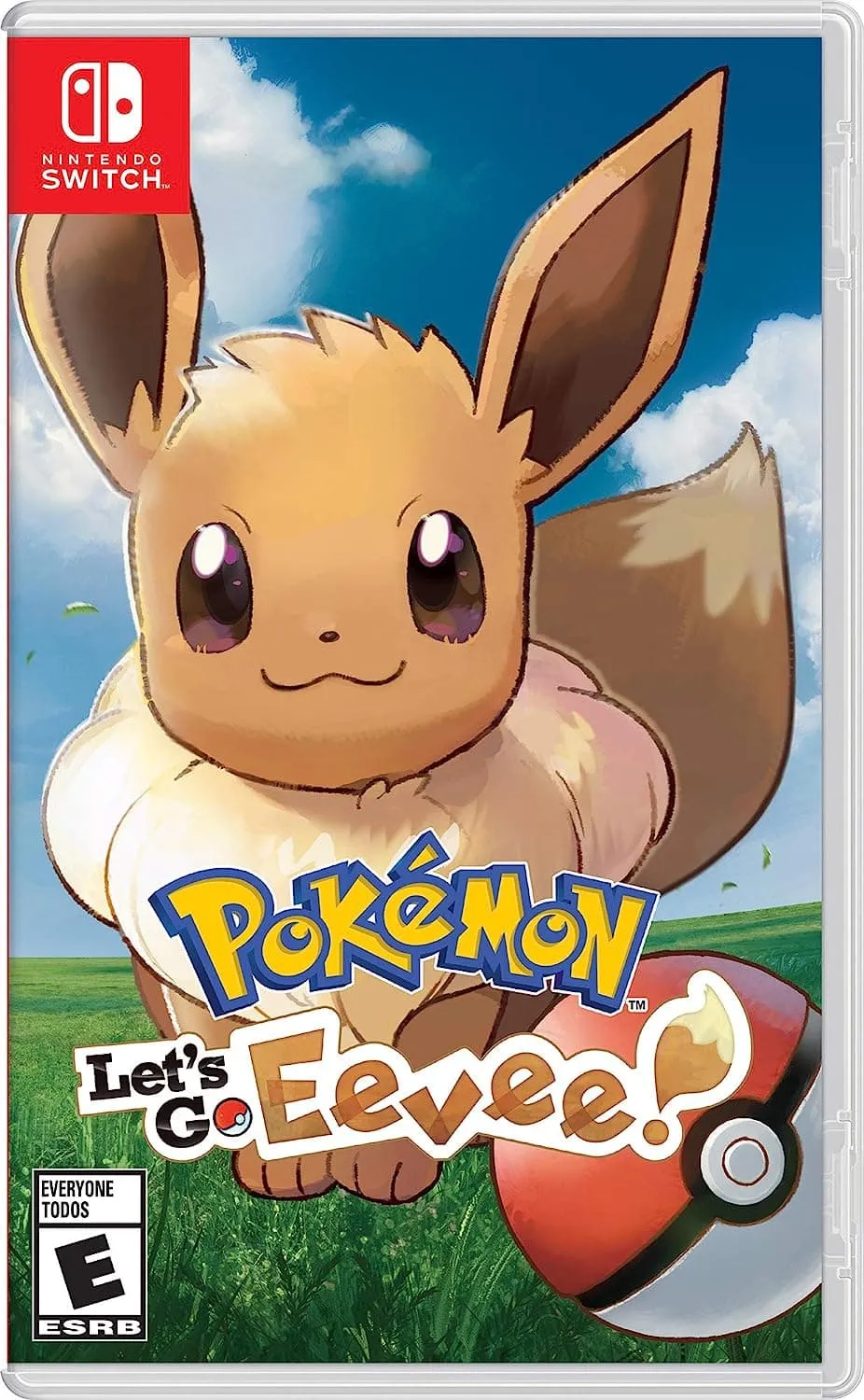 Nintendo Switch 版《精靈寶可夢 Let's Go Eevee》。