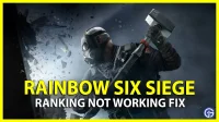 Kaip pataisyti neveikiantį Rainbow Six Siege reitingą