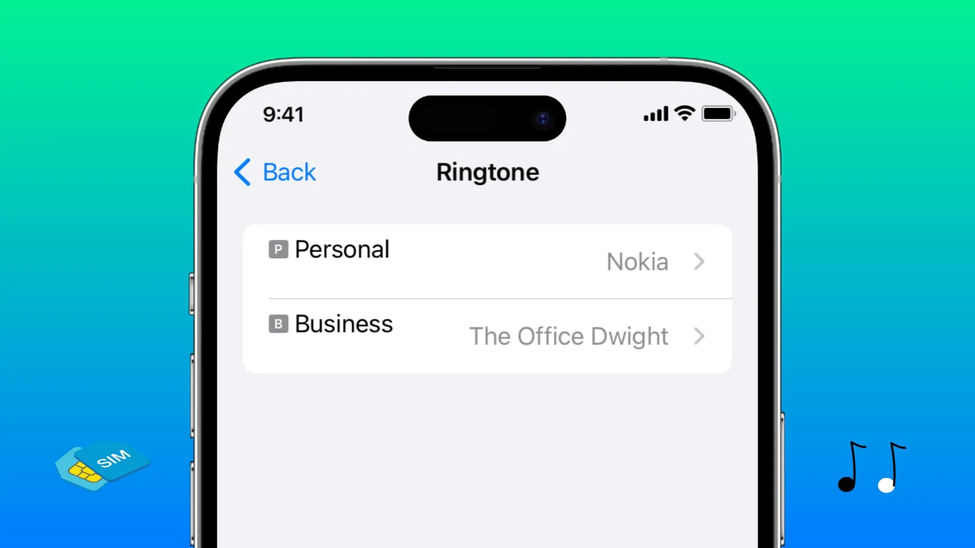Отдельные рингтоны для обеих SIM-линий на iPhone