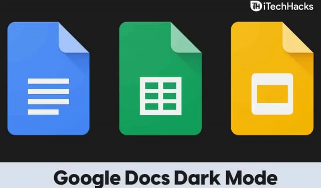 Google Docs 다크 모드를 활성화하는 방법