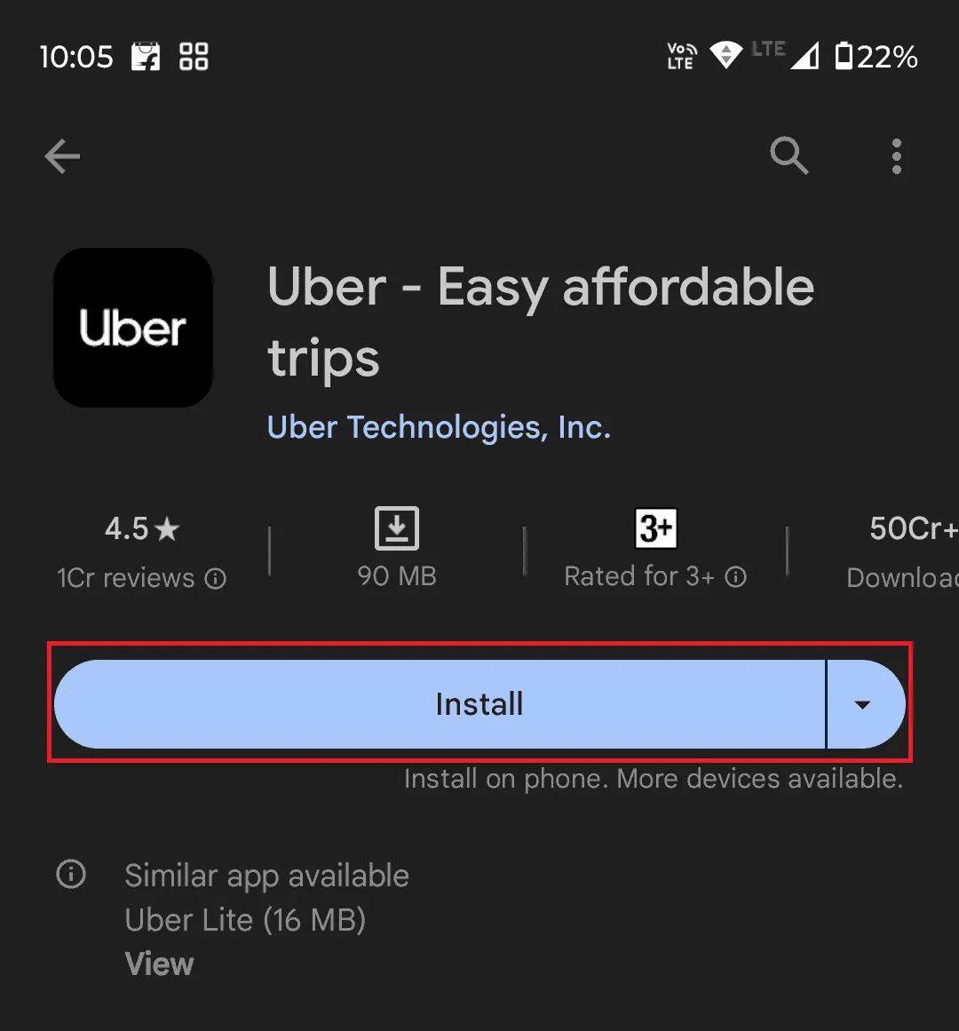 Uber App