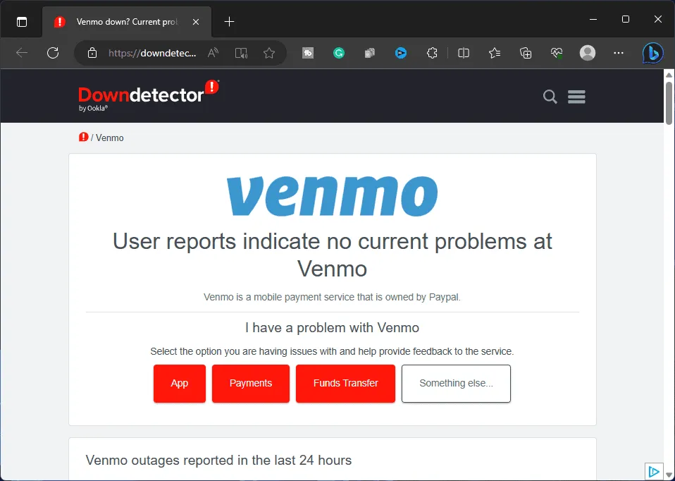 Is Venmo Down? Venmo Server Problem and Outages