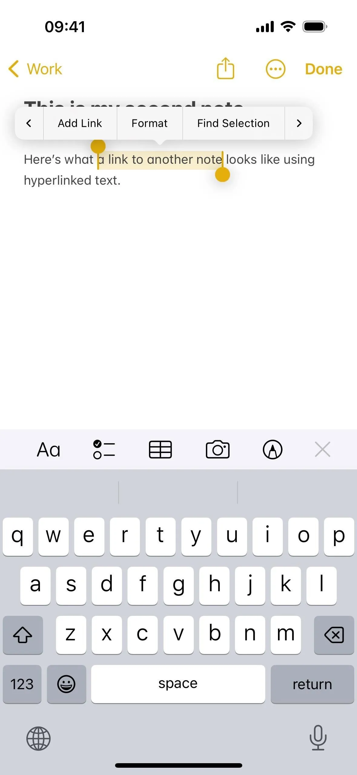 Mit der größten Funktion von Apple Notes seit Jahren können Sie Ihre Notizen endlich miteinander verknüpfen