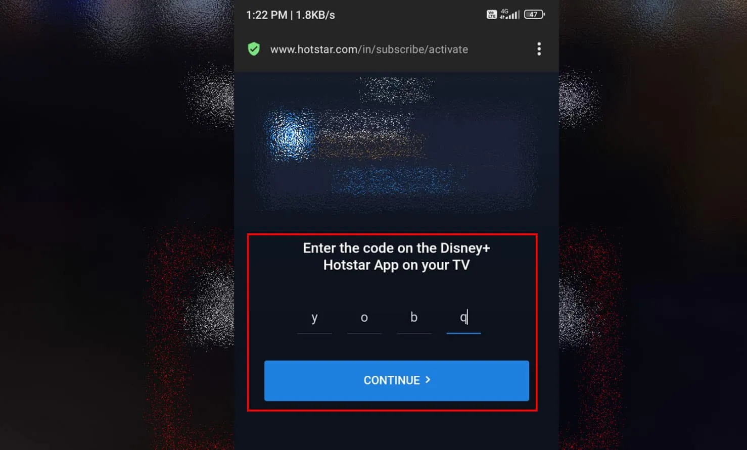 lg-tv.hotstar.com i wprowadź kod za pomocą Hotstar.com/gb/activate: Aktualizacje na żywo