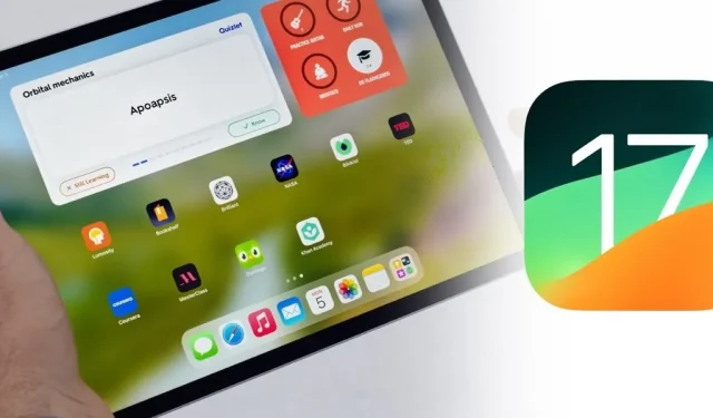 Como baixar e instalar o iPadOS 17.1 Beta para experimentar os novos recursos do iPad antes de todos