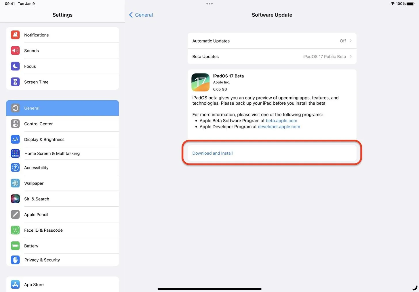 Como baixar e instalar o iPadOS 17.1 Beta para experimentar os novos recursos do iPad antes de todos