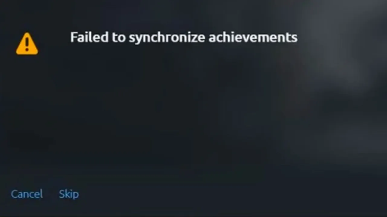 fix Rainbow Six Siege failed to synchronize achievements error