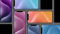iPhone 15 tapetų modifikacijų spalvų paketas