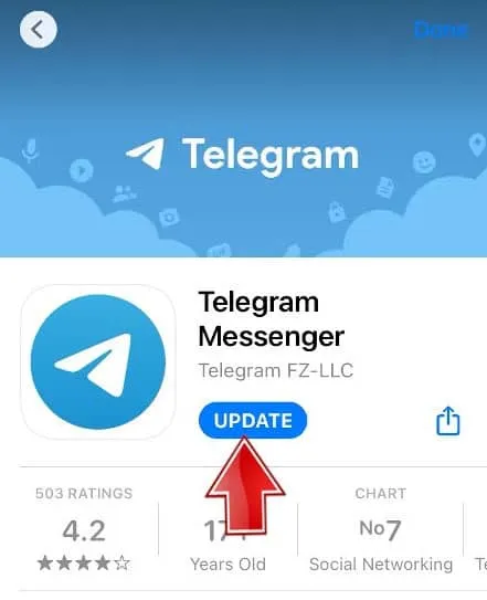Updating the Telegram App