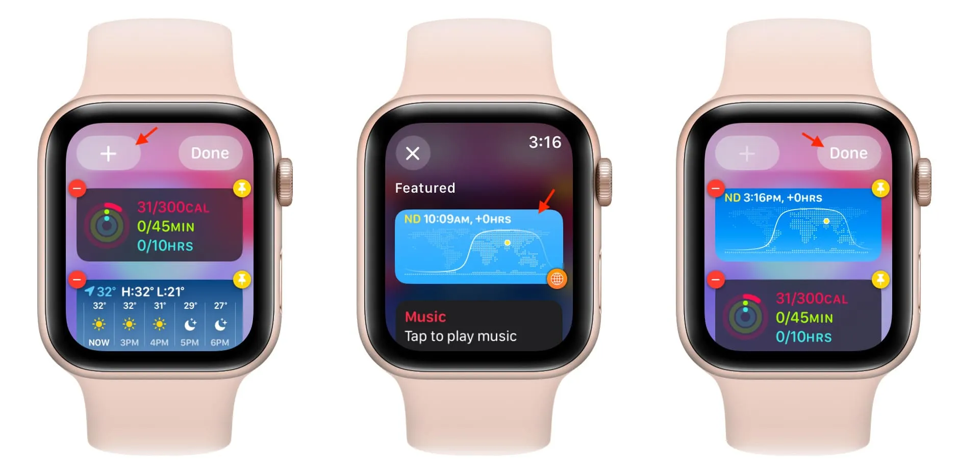 Додайте більше віджетів до Smart Stack на Apple Watch