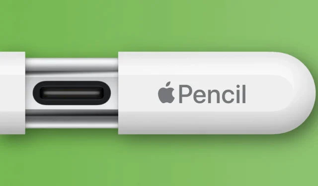 O novo Apple Pencil traz carregamento USB-C, mas elimina alguns recursos