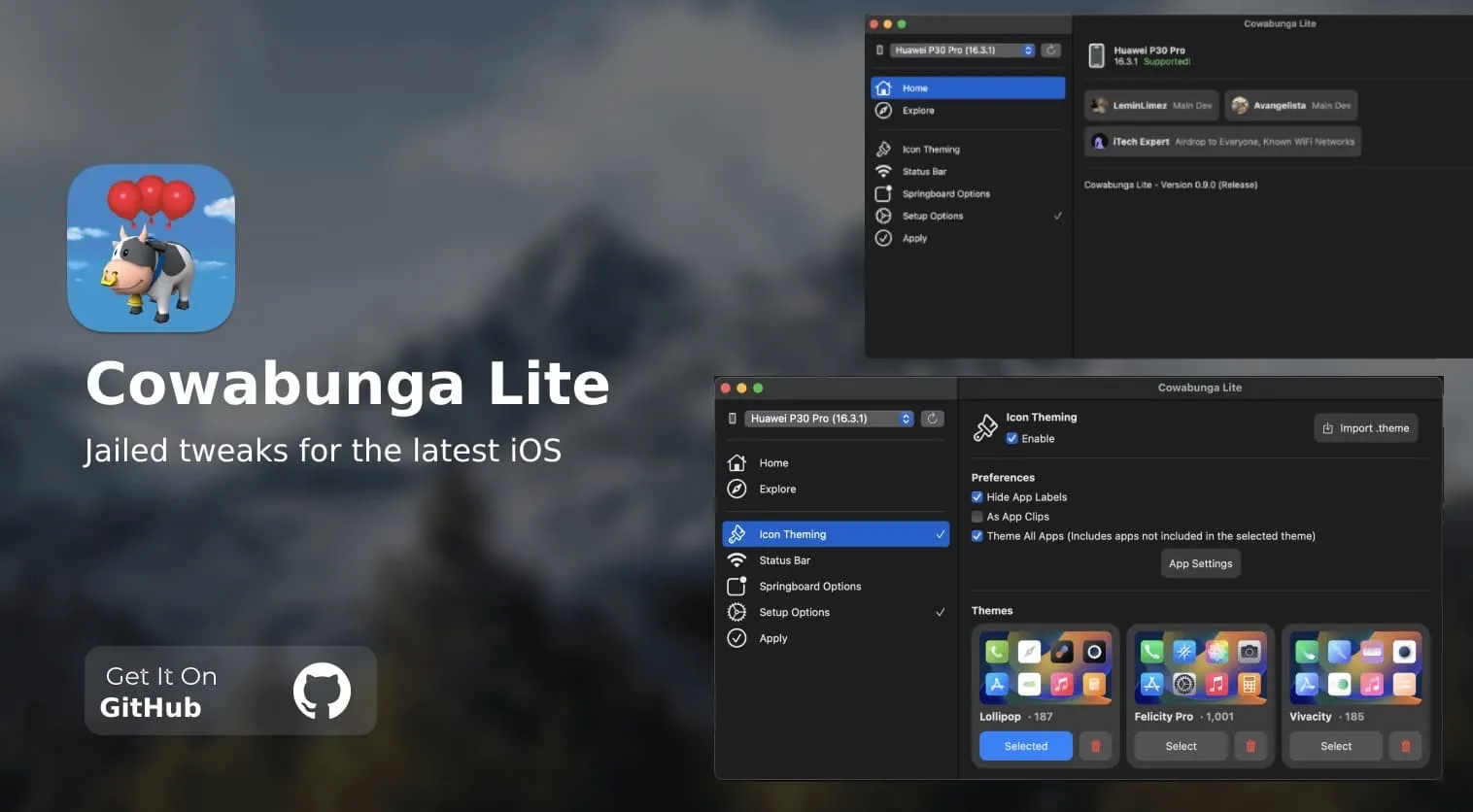 Cowabunga Lite lançado oficialmente.