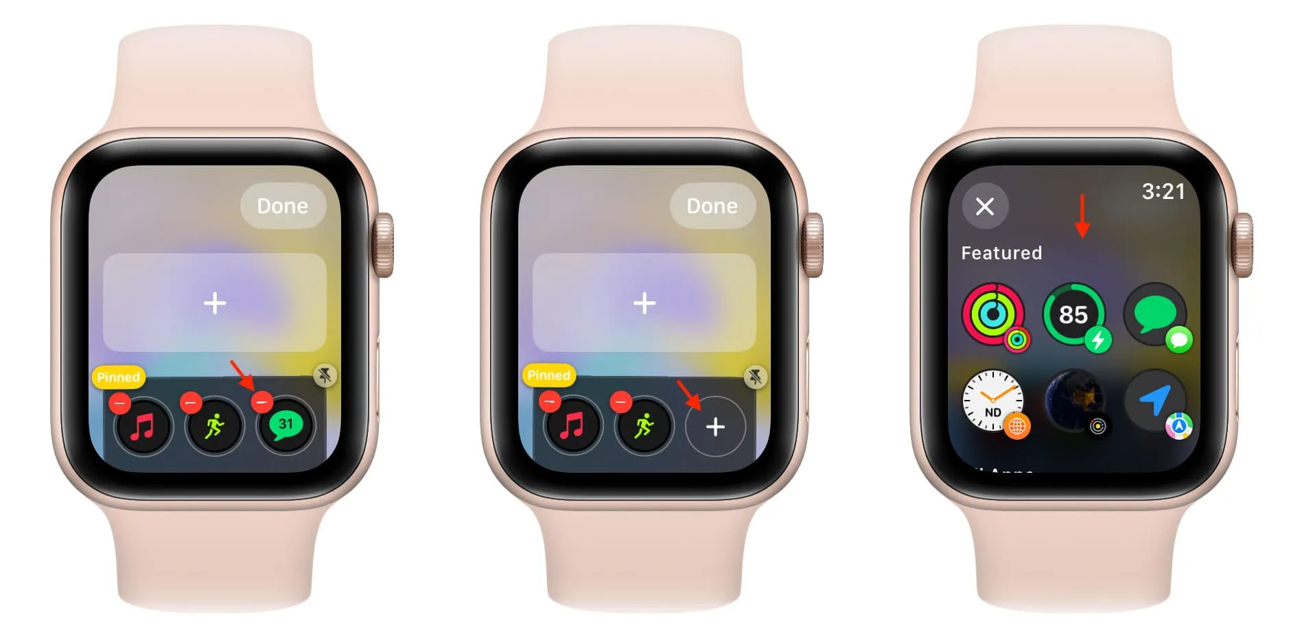 Налаштуйте віджет запуску програм на Apple Watch