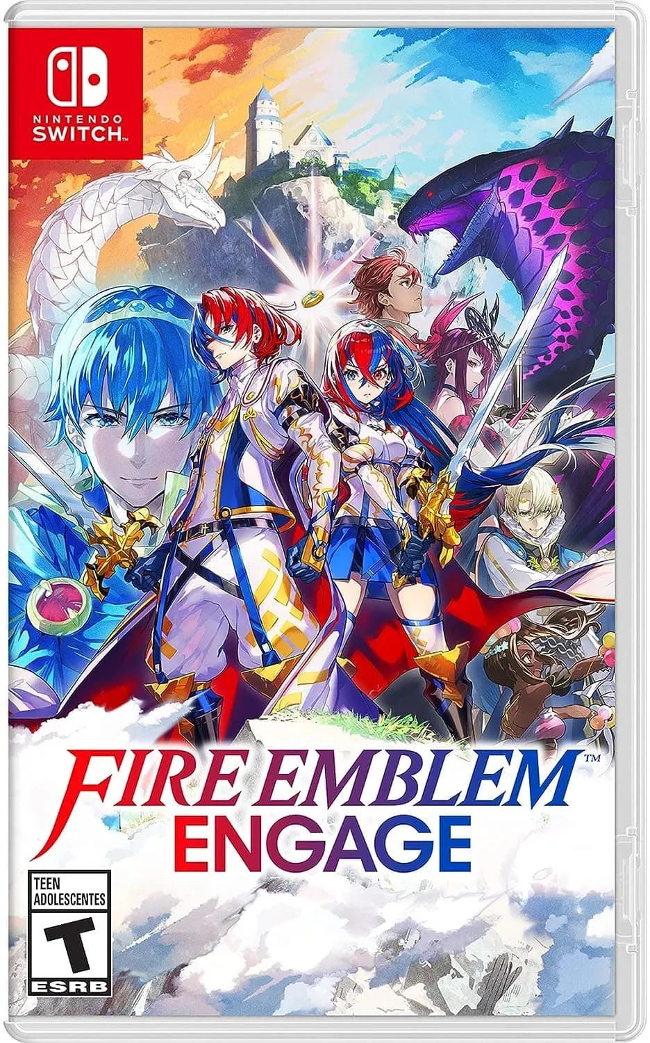 Fire Emblem Angażuj grafikę Nintendo Switch.