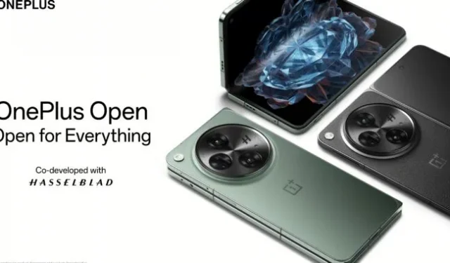 O OnePlus Open é um dobrável de 7,8 polegadas que é mais leve do que alguns telefones planos
