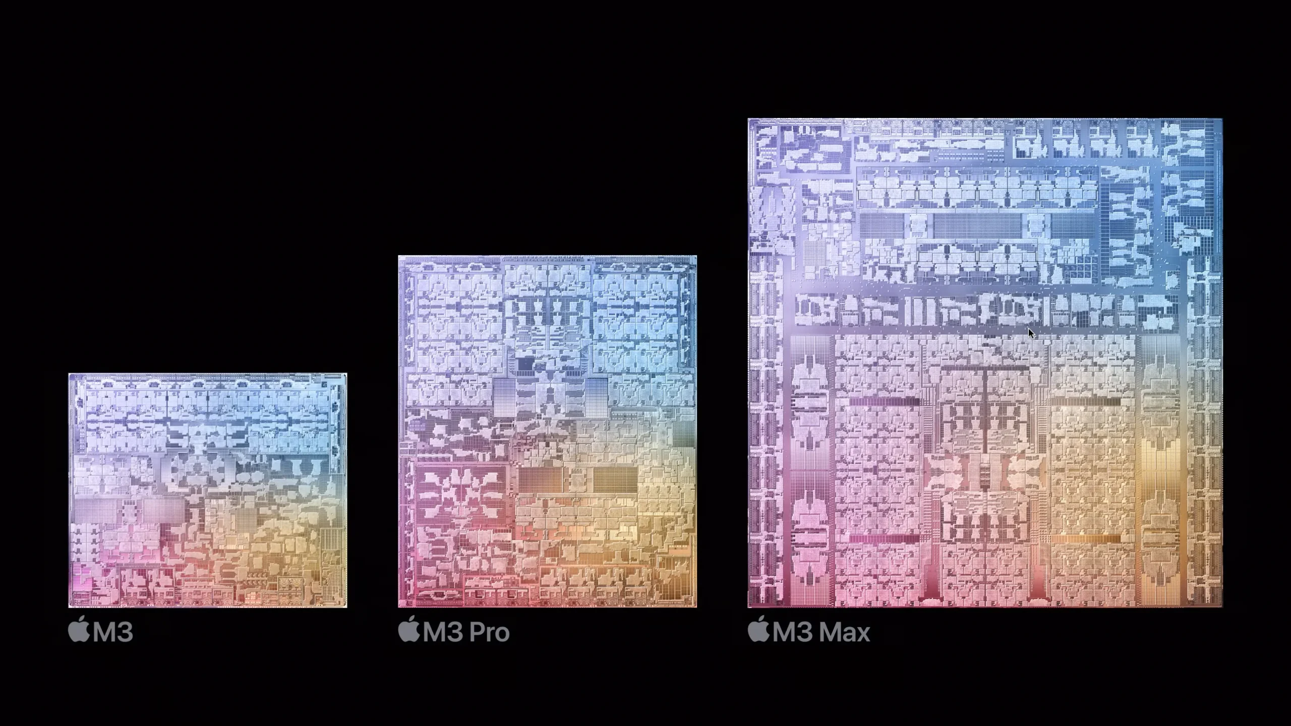 M3 M3 Pro 和 M3 Max 壁紙