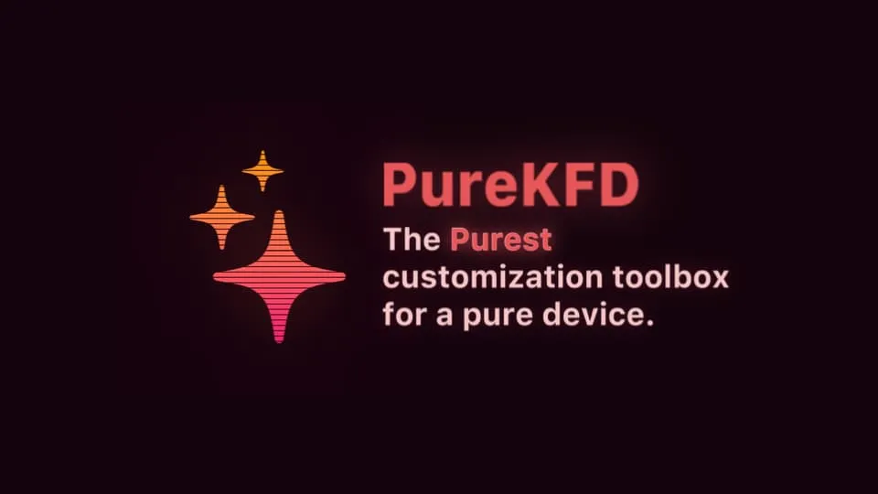 PureKFD のバナー。